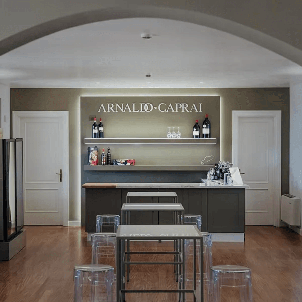 Cantina Arnaldo Caprai interno chiesa
