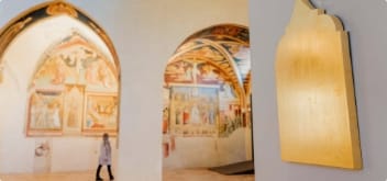 Cantina Arnaldo Caprai affreschi montefalco