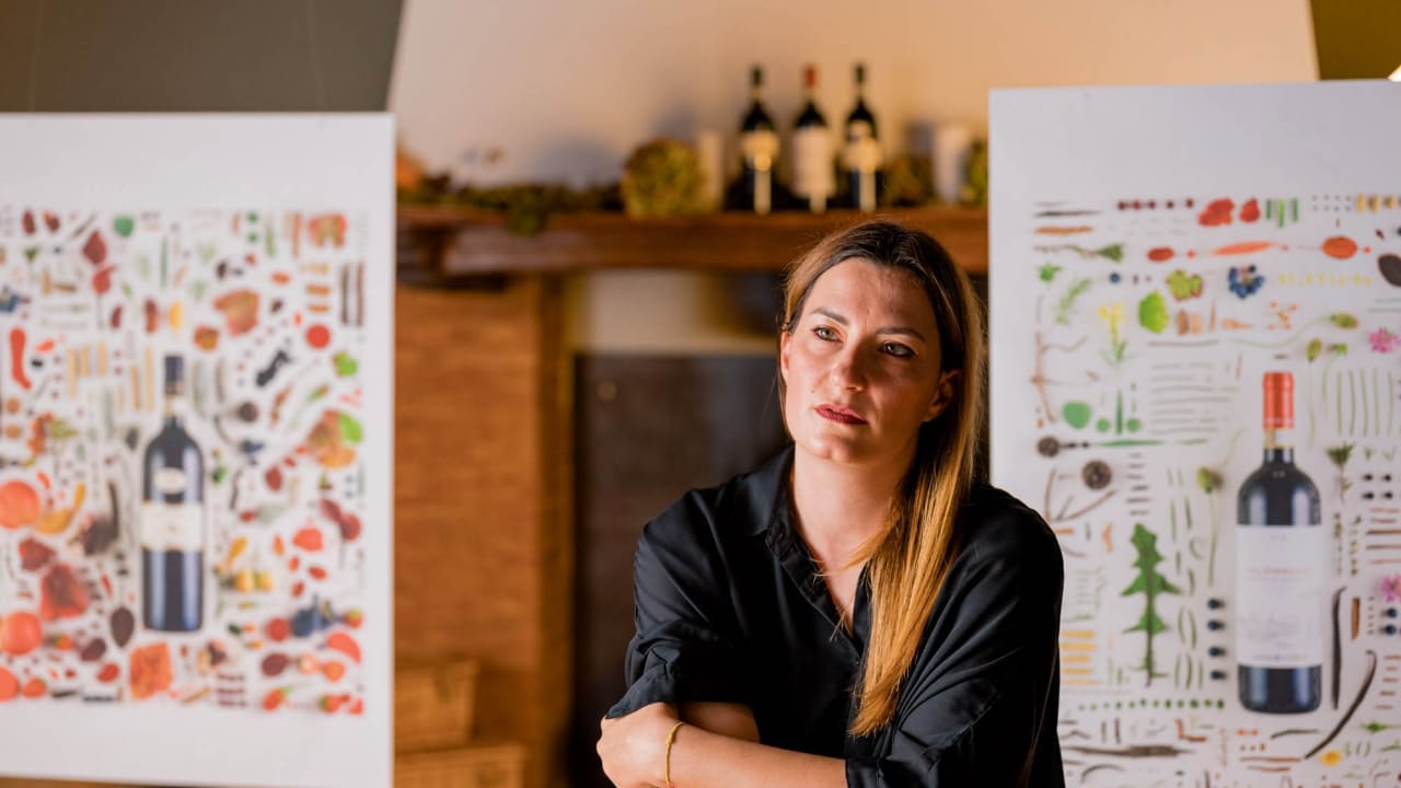 Cantina Arnaldo Caprai collaborazione bernulia donna