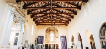 Cantina Arnaldo Caprai interno chiesa