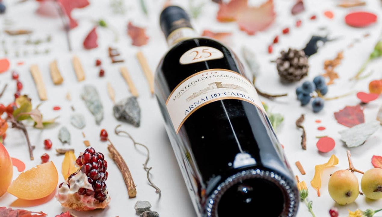 Cantina Arnaldo Caprai uva appassita sagrantino