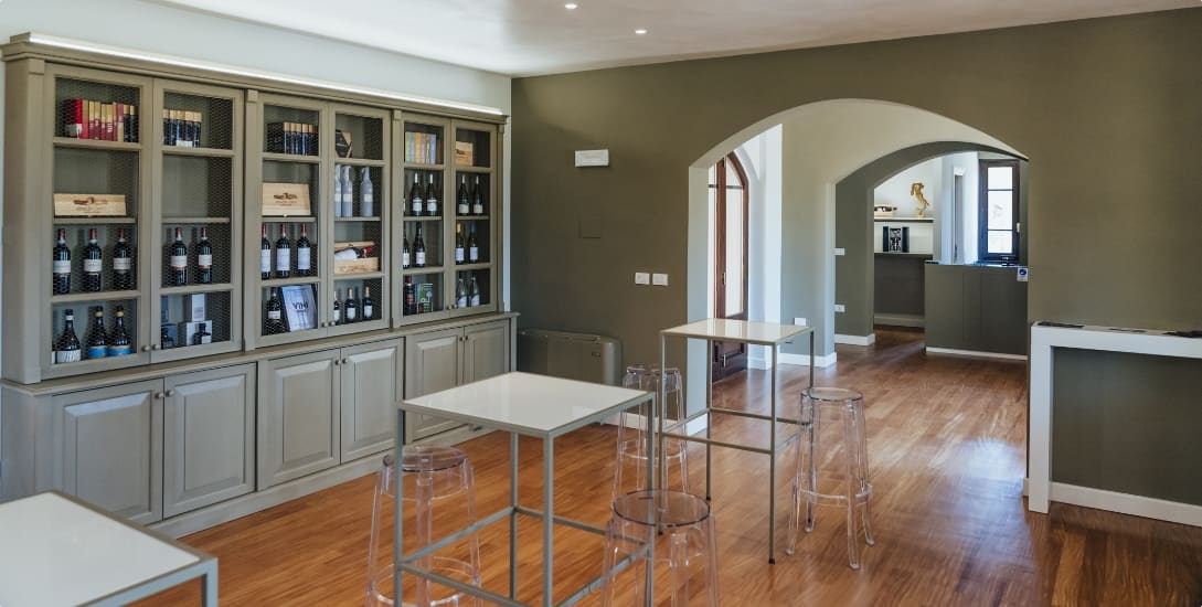 Cantina Arnaldo Caprai spazi interni